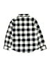 Levi's Checkered-gingham Gray Long Sleeve Button-Down Shirt Size 5 - 6 - photo 2