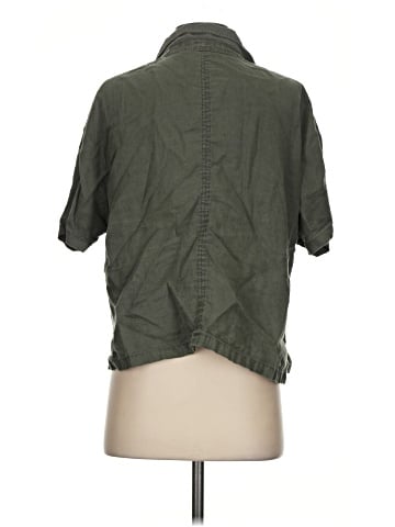 James Perse 3/4 Sleeve Button-Down Shirt (view 2)