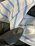 Gianni Bini 100% Polyester Stripes Blue Casual Pants Size 4 - photo 8