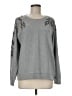 Deletta 100% Cotton Gray Sweatshirt Size M - photo 1
