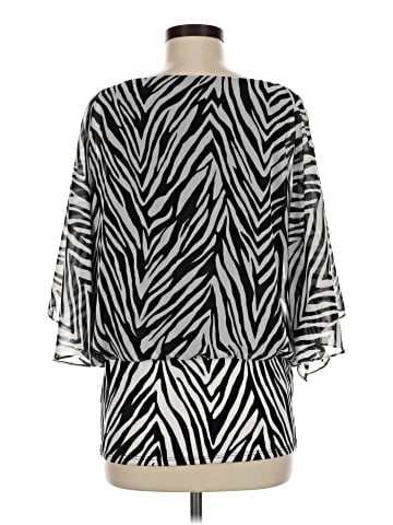 Coco Bianco 3/4 Sleeve Blouse (view 2)