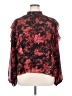 Vince Camuto 100% Polyester Red Long Sleeve Blouse Size XL - photo 1