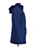 Laundry by Shelli Segal 100% Polyester Blue Coat Size S - photo 4