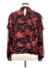 Vince Camuto 100% Polyester Red Long Sleeve Blouse Size XL - photo 2