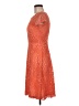 Cato Orange Cocktail Dress Size 6 - photo 5