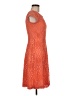 Cato Orange Cocktail Dress Size 6 - photo 4