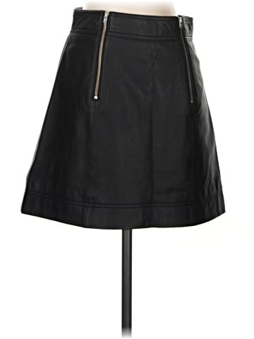 Madewell Leather Skirt (view 1)