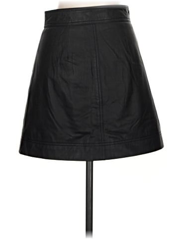 Madewell Leather Skirt (view 2)
