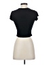 Reformation Black Short Sleeve Turtleneck Size XS - photo 2