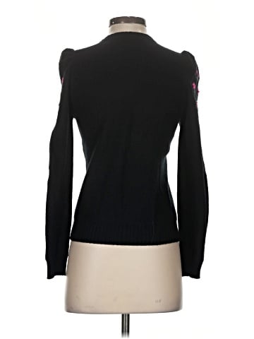 Aqua Cashmere Pullover Sweater (view 2)