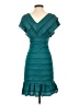 Max Studio Teal Cocktail Dress Size S - photo 2