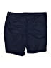 Lane Bryant Solid Blue Cargo Shorts Size 24 - photo 1