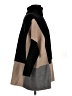 Chico's Color Block Black Turtleneck Sweater Size S - photo 4