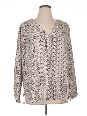 Skies Are Blue Long Sleeve Blouse (view 1)