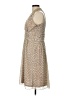 Kasper 100% Polyester Paisley Tan Casual Dress Size 10 - photo 5