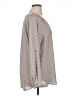 Skies Are Blue 100% Polyester Polka Dots Tan Long Sleeve Blouse Size 1X - photo 4