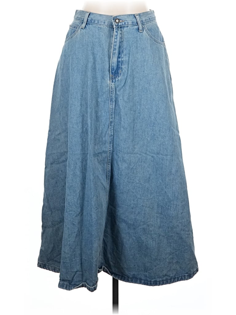 Pre-owned Stetson Denim Skirt In Blue