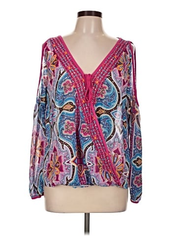 Nicole by Nicole Miller 3/4 Sleeve Blouse (view 1)