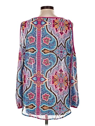 Nicole by Nicole Miller 3/4 Sleeve Blouse (view 2)