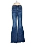 Shein Hearts Blue Jeans Size 4 - photo 1