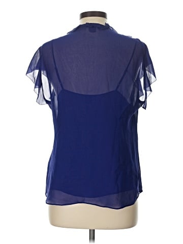 Club Monaco Short Sleeve Blouse (view 2)