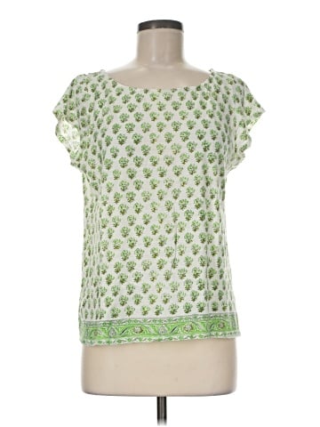 Calypso St. Barth Short Sleeve Blouse (view 1)