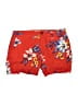 Old Navy Floral Red Shorts Size 4 - photo 1