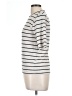 Splendid Stripes Ivory Short Sleeve Turtleneck Size L - photo 5