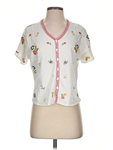 Ralph Lauren Short Sleeve Blouse (view 1)