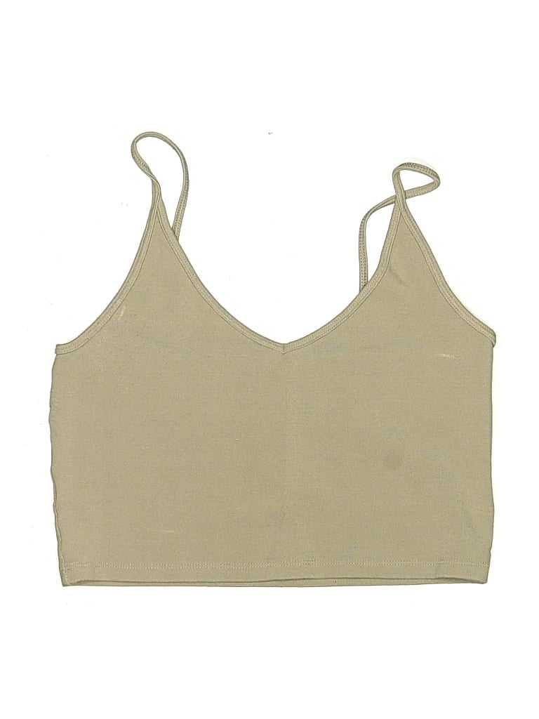 Pre-owned Sunday Best Swimsuit Top Tan Swimwear