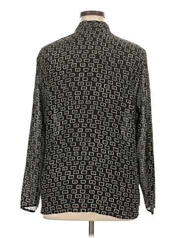 Lafayette 148 New York Long Sleeve Blouse (view 2)