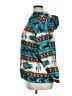Unbranded Aztec Or Tribal Print Teal Pullover Hoodie Size XL - photo 5