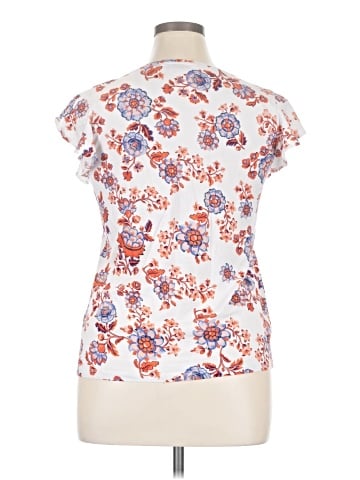 Ann Taylor Factory Short Sleeve T-Shirt (view 2)