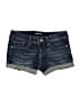 Express Jeans Blue Denim Shorts Size 2 - photo 1