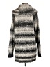MICHAEL Michael Kors Chevron-herringbone Silver Pullover Sweater Size L - photo 2