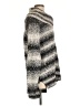 MICHAEL Michael Kors Chevron-herringbone Silver Pullover Sweater Size L - photo 4