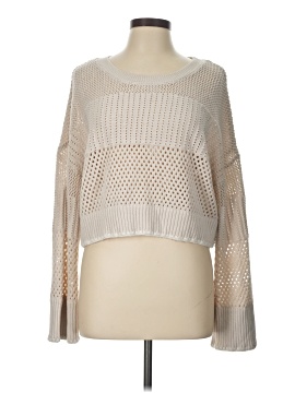 Happily Grey Pullover Sweater (view 1)