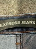 Express Jeans 100% Spandex Solid Blue Jeans Size 18 - photo 4
