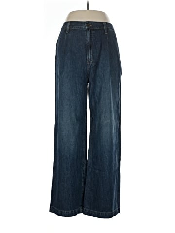 Madewell The Harlow Wide-Leg Jean in Fieldale Wash: Airy Denim Edition (view 1)