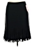 JS Collections 100% Polyester Solid Black Formal Skirt Size 8 - photo 1