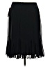 JS Collections 100% Polyester Solid Black Formal Skirt Size 8 - photo 2