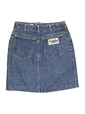 Gasoline Denim Skirt (view 2)