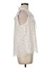 Ann Taylor 100% Polyester White Sleeveless Blouse Size M - photo 4