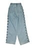 Assorted Brands Checkered-gingham Blue Jeans Size 150 cm / US 12 - photo 2