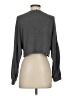 Lulus Gray Long Sleeve Top Size S - photo 2