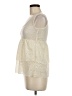 Deb 100% Polyester Ivory Sleeveless Blouse Size M - photo 5