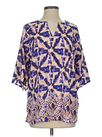 Belle By Kim Gravel 3/4 Sleeve Blouse (view 1)