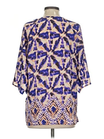 Belle By Kim Gravel 3/4 Sleeve Blouse (view 2)