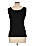 Talbots 100% Cotton Black Sleeveless Top Size L - photo 2