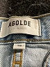 AGOLDE 100% Cotton Hearts Blue Jeans Size 28 waist - photo 7